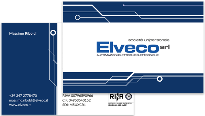 Elveco - Biglietto da visita